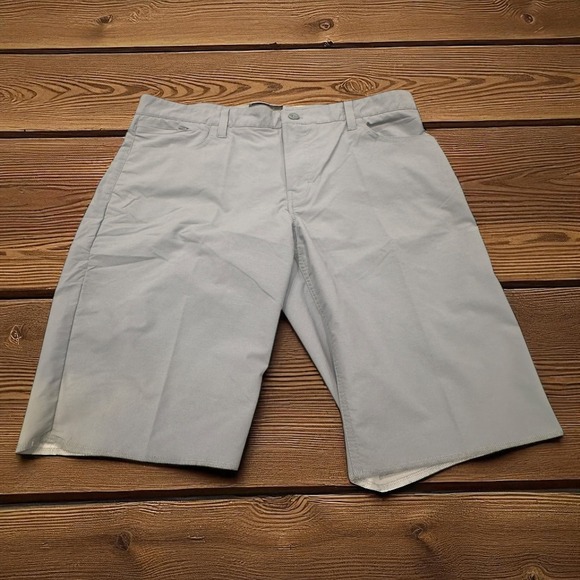 Nike SB Dri Fit Golf Shorts Mens 36 Gray Flat Front Skateboarding Casual - Picture 1 of 10